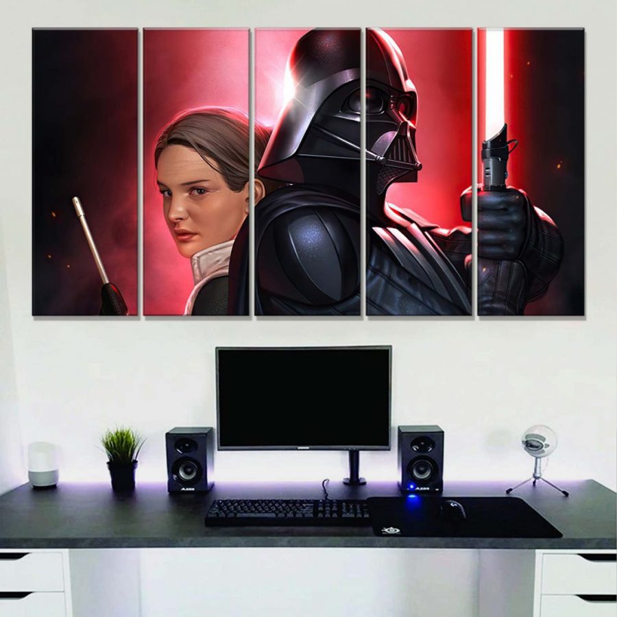 Star Wars Darth Vader 8 Leinwandbilder – Bild 2