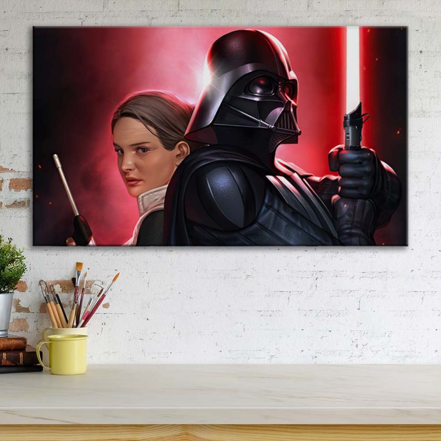 Star Wars Darth Vader 8 Leinwandbilder – Bild 3