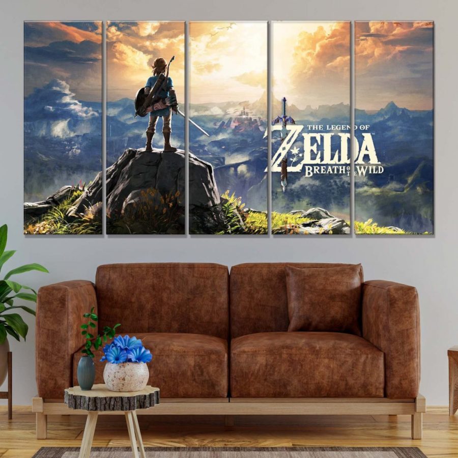 Link The Legend of Zelda 5 Leinwandbilder – Bild 2
