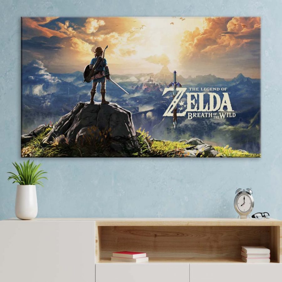 Link The Legend of Zelda 5 Leinwandbilder – Bild 3