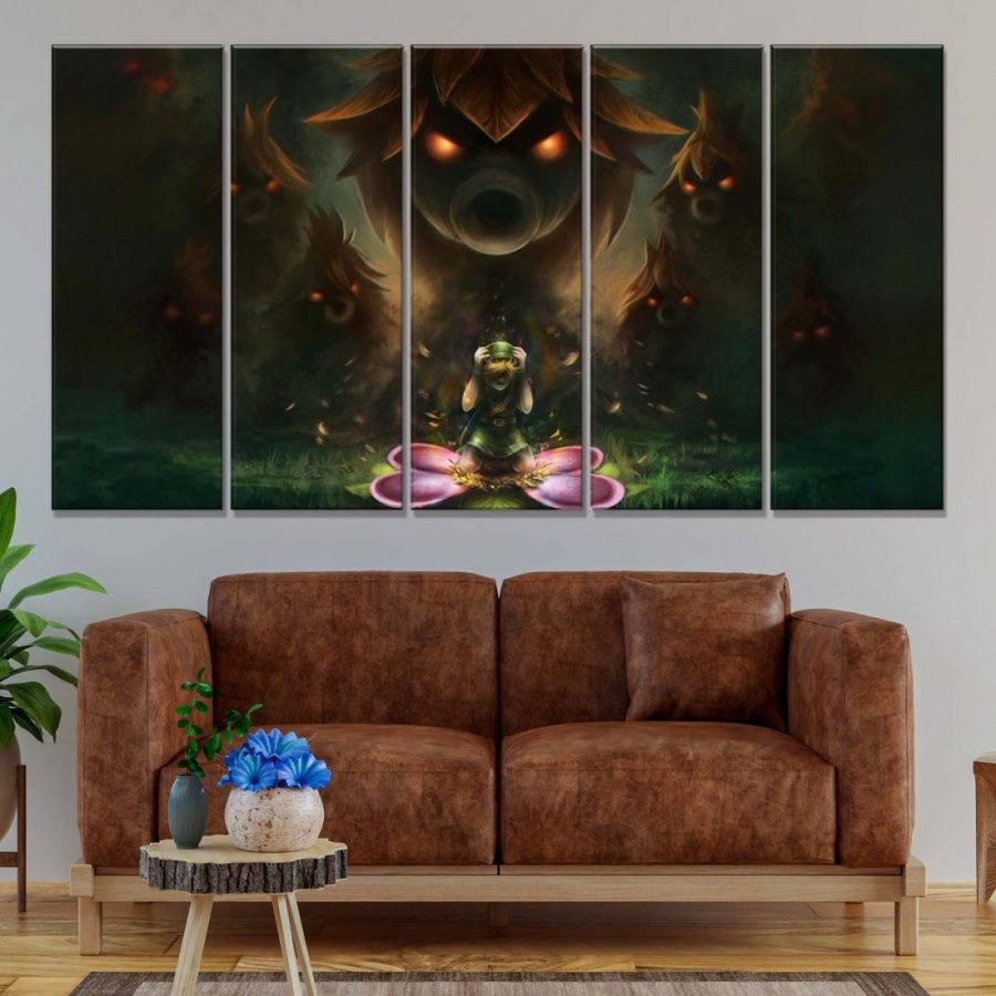 The Legend of Zelda: Majora's Mask 6 Leinwandbilder – Bild 2