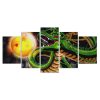 Shenron Dragon Ball Z 4 Leinwandbilder