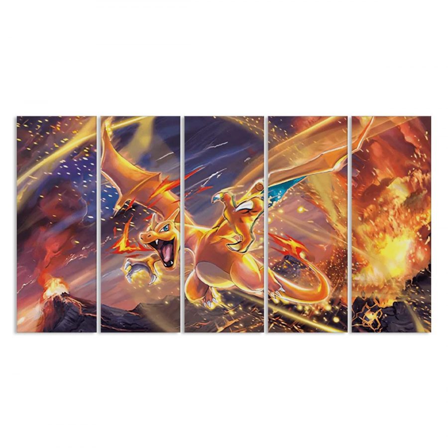Charizard Pokemon Leinwandbilder – Bild 2