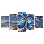 Lucario Pokemon Leinwandbilder