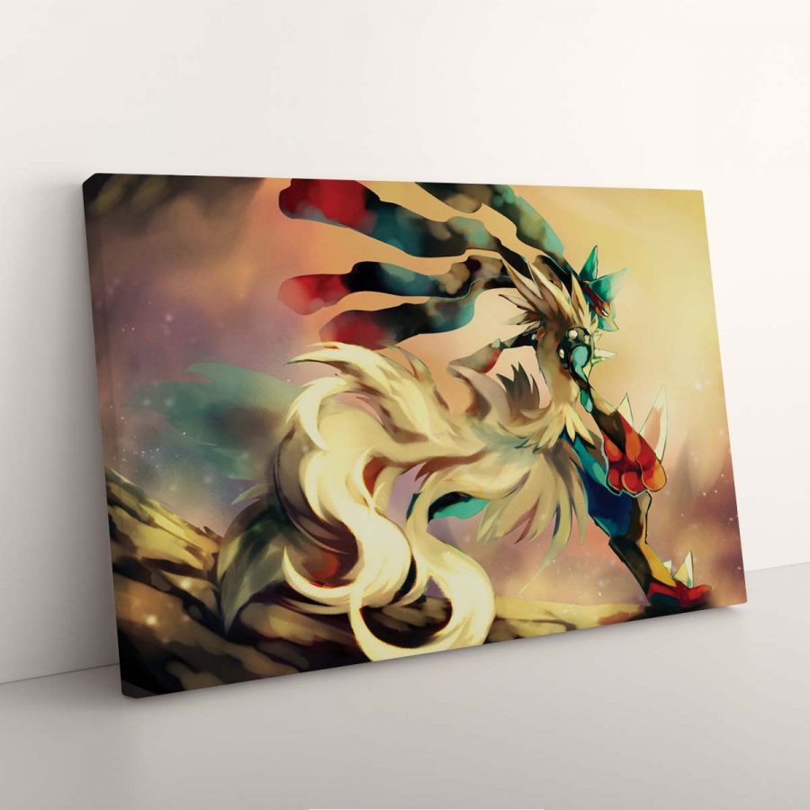 Mega Lucario Pokemon Leinwandbilder – Bild 3