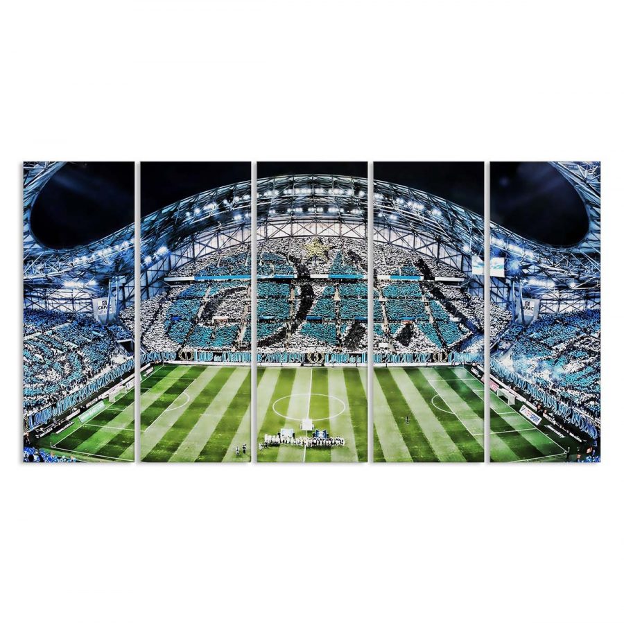 Stade Vélodrome Olympique de Marseille Stadion 1 Leinwandbilder – Bild 2