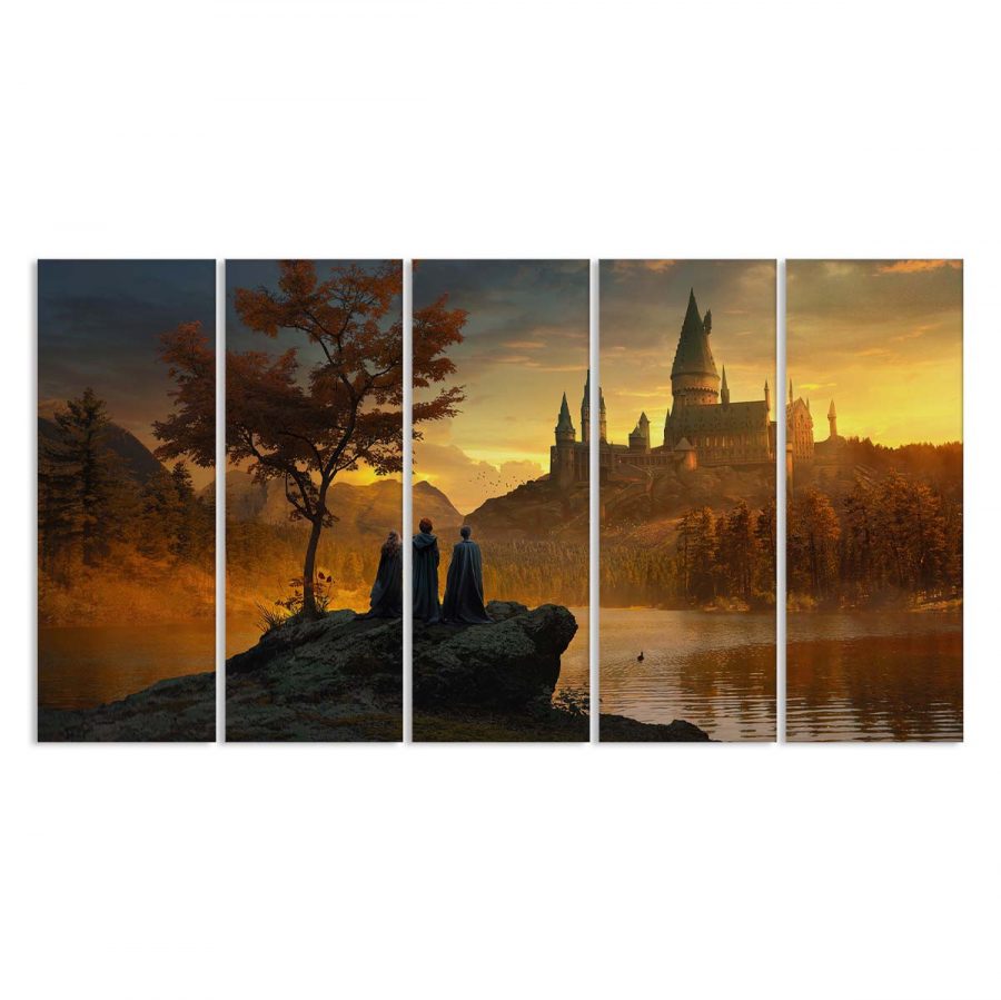 Hogwarts Harry Potter Leinwandbilder – Bild 2