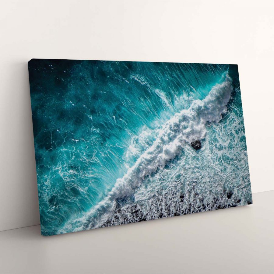 Meereswellen starkes Leinwandbilder – Bild 3