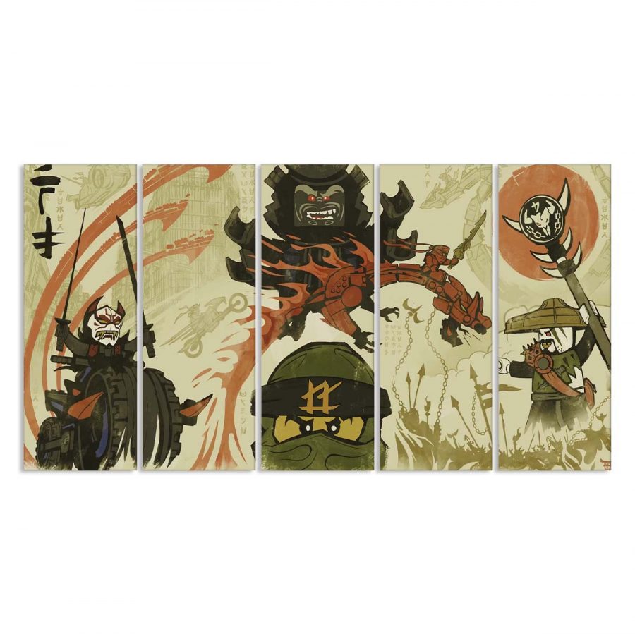 Ninjago Lloyd Samurai Leinwandbilder – Bild 2