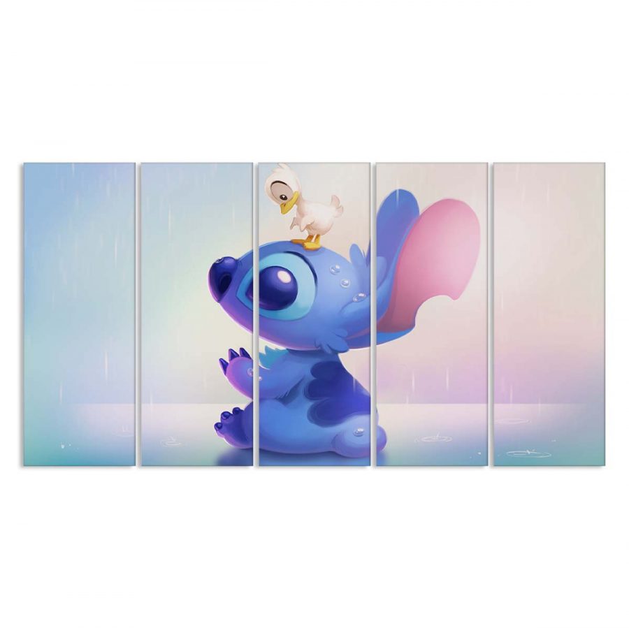 Stitch in Lilo und Stitch Charaktere 1 Leinwandbilder – Bild 2