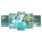 Süße Vaporeon Eevee Evolutions Pokemon Leinwandbilder