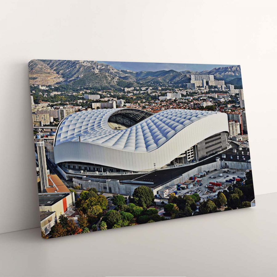 Stade Vélodrome Olympique de Marseille Stadion 2 Leinwandbilder – Bild 3