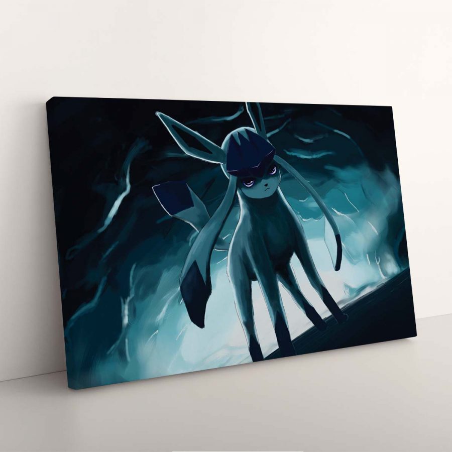 Glaceon Eevee Evolutions Pokemon Leinwandbilder – Bild 3