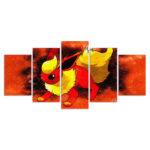 Pokemon Flamara Leinwandbilder