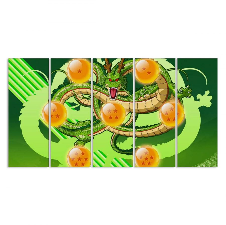 Shenron Dragon Ball Z 3 Leinwandbilder – Bild 2