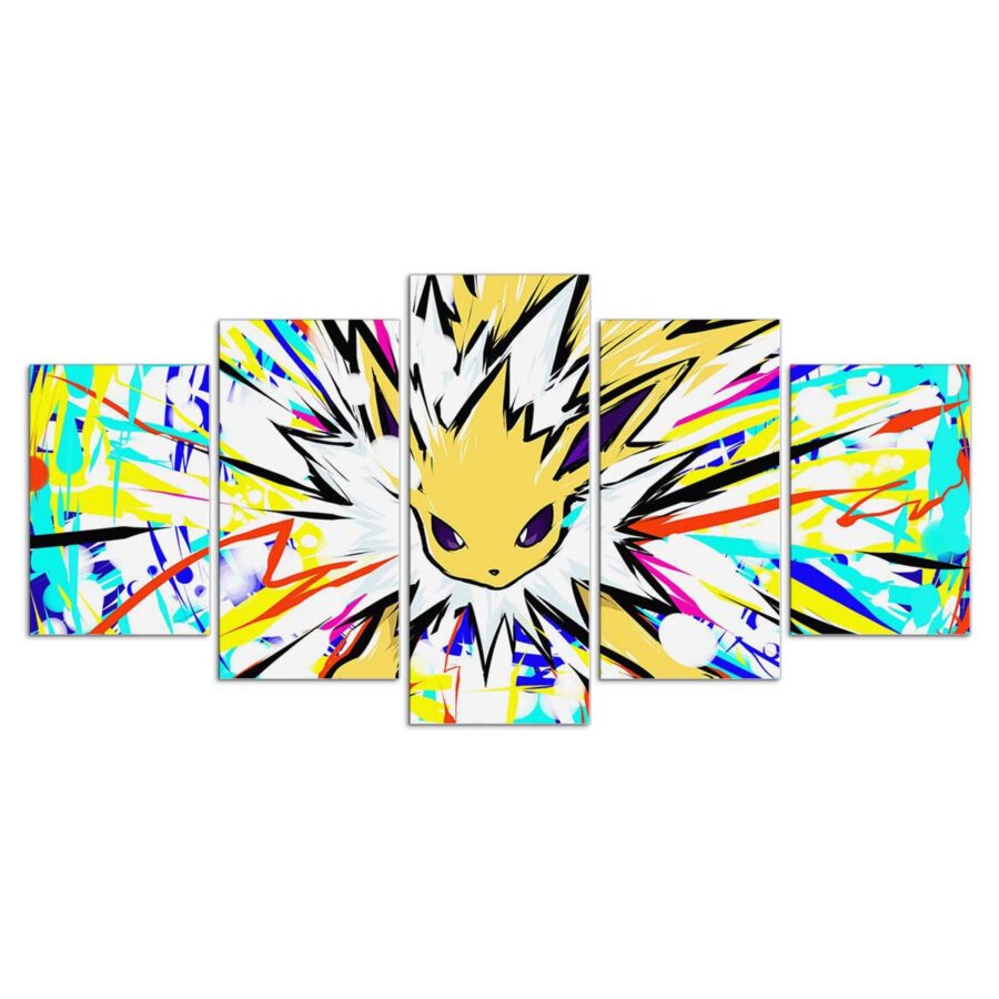 Jolteon Pokemon Eevee Evolutions Leinwandbilder