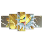 Jolteon Gelb Pokemon Eevee Evolutions Leinwandbilder