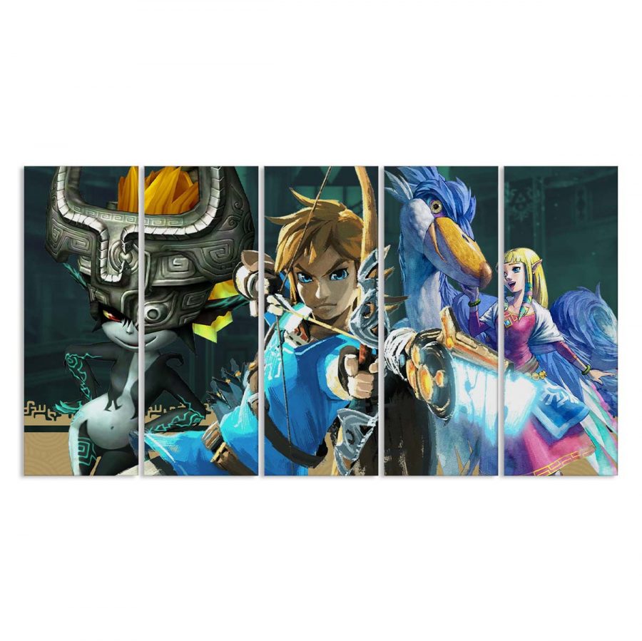 The Legend of Zelda Link Midna Leinwandbilder – Bild 2