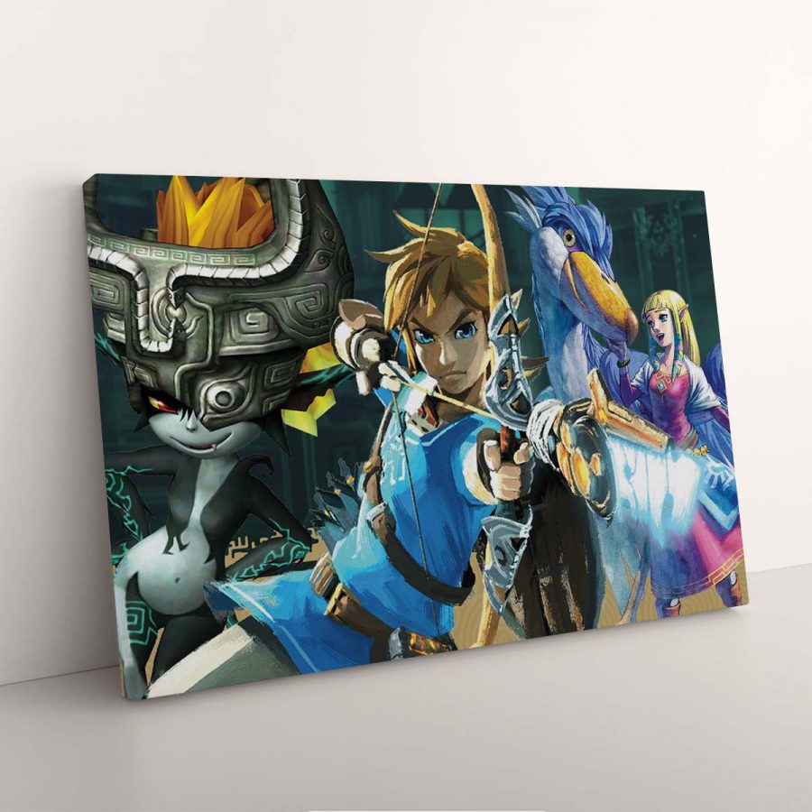 The Legend of Zelda Link Midna Leinwandbilder – Bild 3