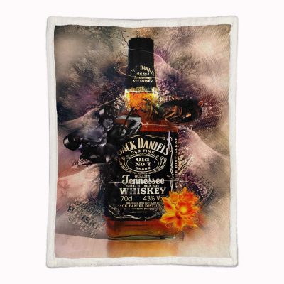 Alternative view of Jack Daniels 1 Decke - Fleecedecke