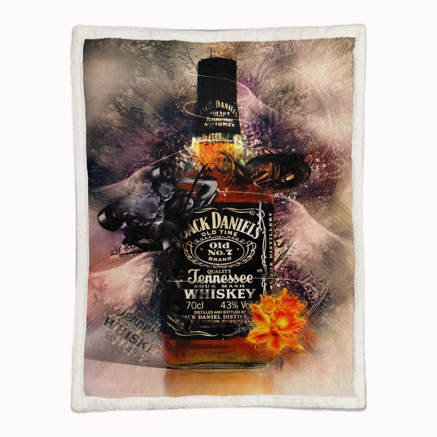 Jack Daniels 1 Decke - Fleecedecke – Bild 2