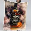 Jack Daniels 1 Decke - Fleecedecke