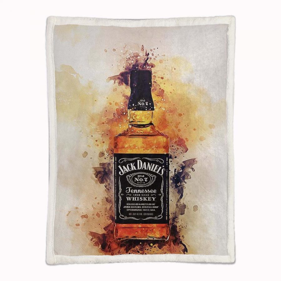 Jack Daniels 2 Decke - Fleecedecke – Bild 2