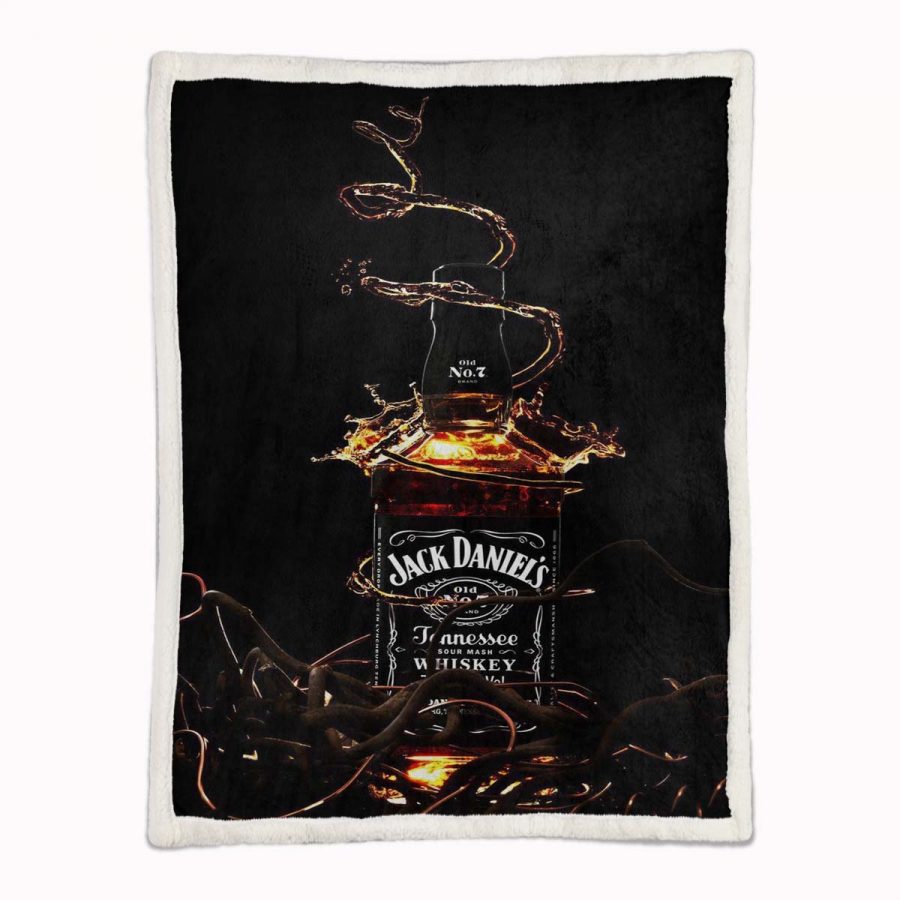 Jack Daniels 5 Decke - Fleecedecke – Bild 2