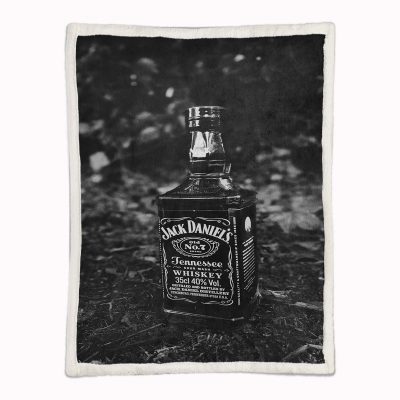 Alternative view of Jack Daniels Nr. 7 Decke - Fleecedecke