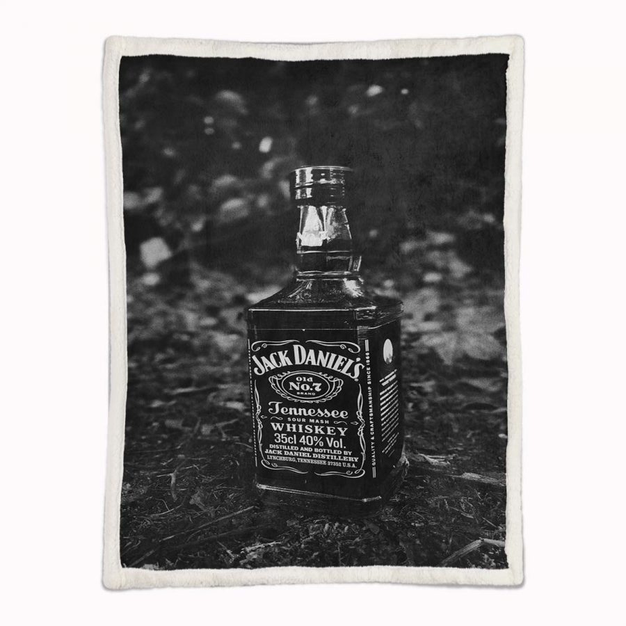 Jack Daniels Nr. 7 Decke - Fleecedecke – Bild 2