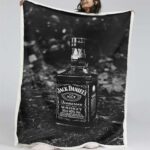 Jack Daniels Nr. 7 Decke – Fleecedecke