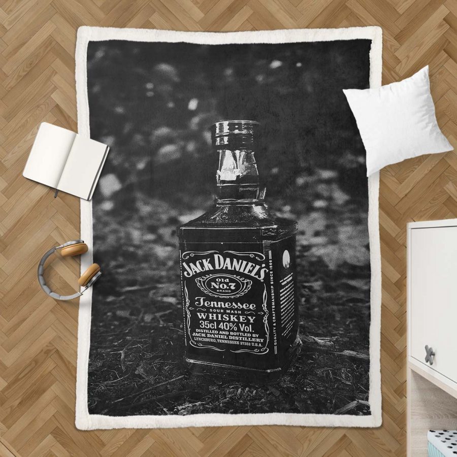 Jack Daniels Nr. 7 Decke - Fleecedecke – Bild 3