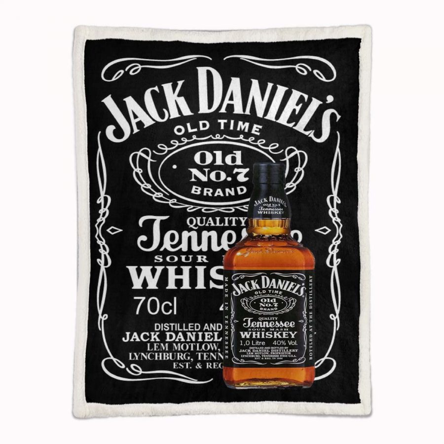 Marke Jack Daniels Nr. 7 Decke - Fleecedecke – Bild 2