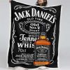 Marke Jack Daniels Nr. 7 Decke - Fleecedecke