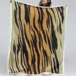 Tiger-Muster Decke – Fleecedecke