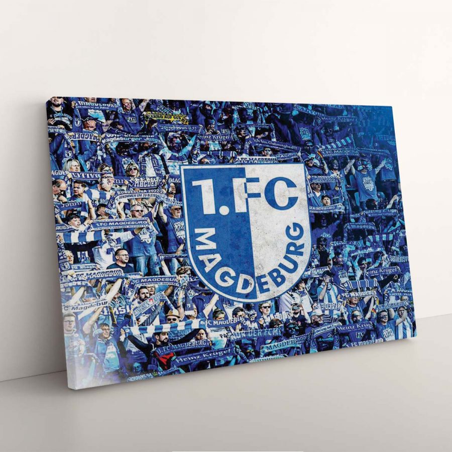 1. FC Magdeburg Sport 04 FCM Leinwandbilder – Bild 3