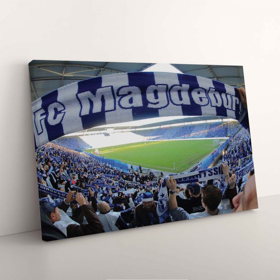 1. FC Magdeburg Sport 05 FCM Leinwandbilder – Bild 3