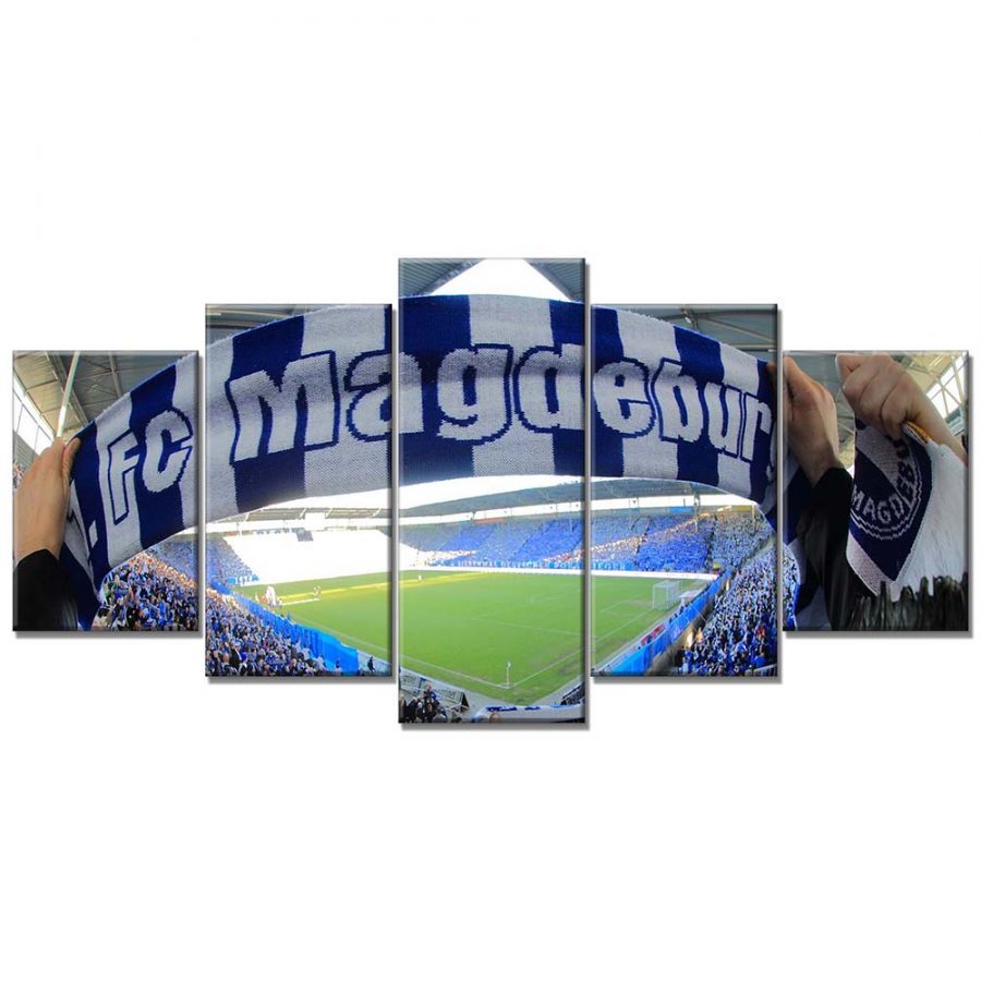 1. FC Magdeburg Sport 05 FCM Leinwandbilder