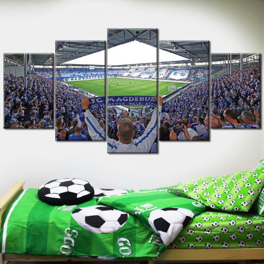 1. FC Magdeburg Sport 06 FCM Leinwandbilder – Bild 2