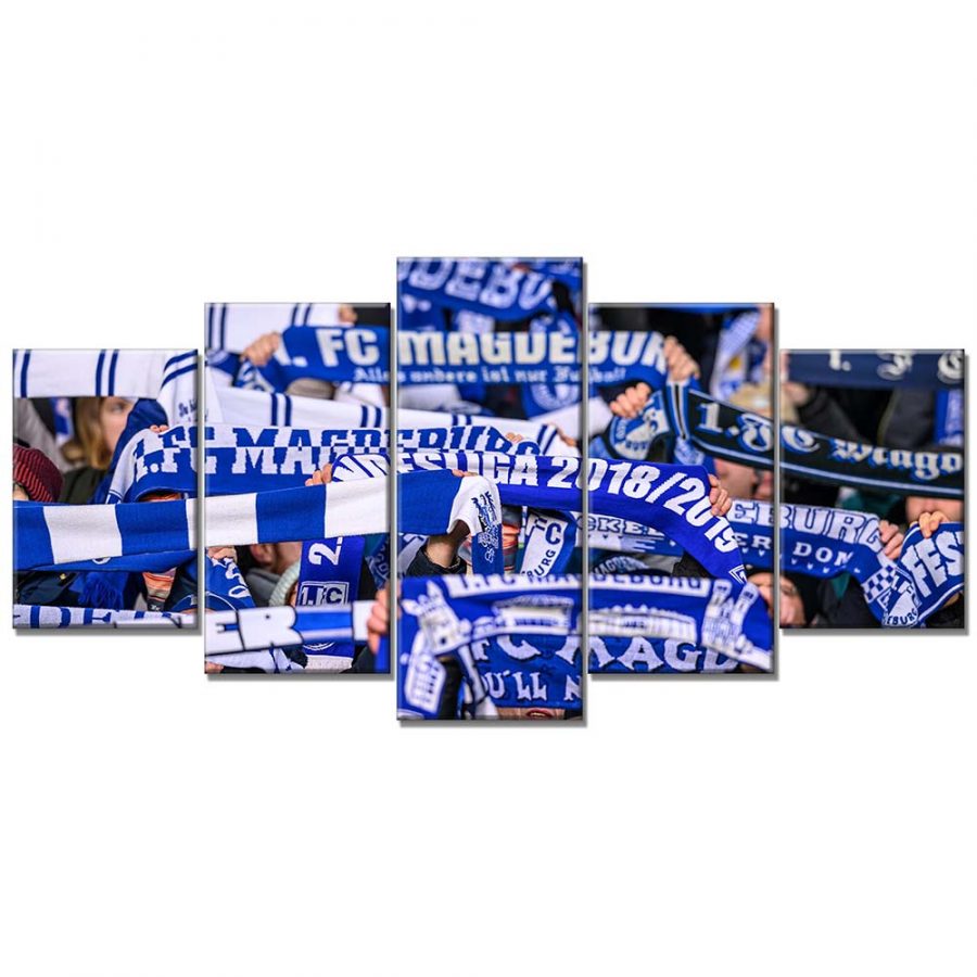 1. FC Magdeburg Sport 08 FCM Leinwandbilder