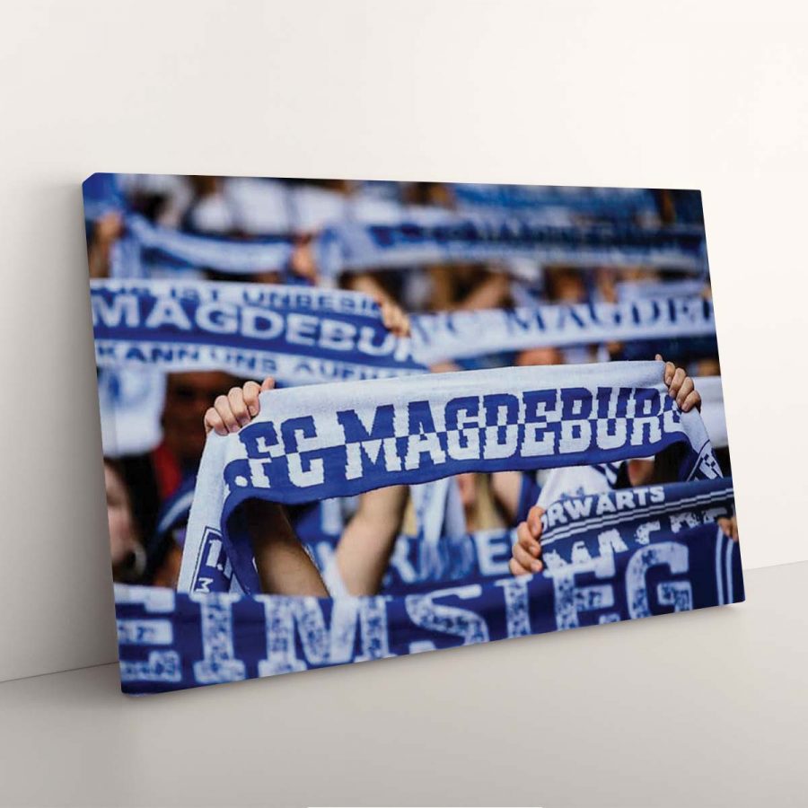 1. FC Magdeburg Sport 09 FCM Leinwandbilder – Bild 3