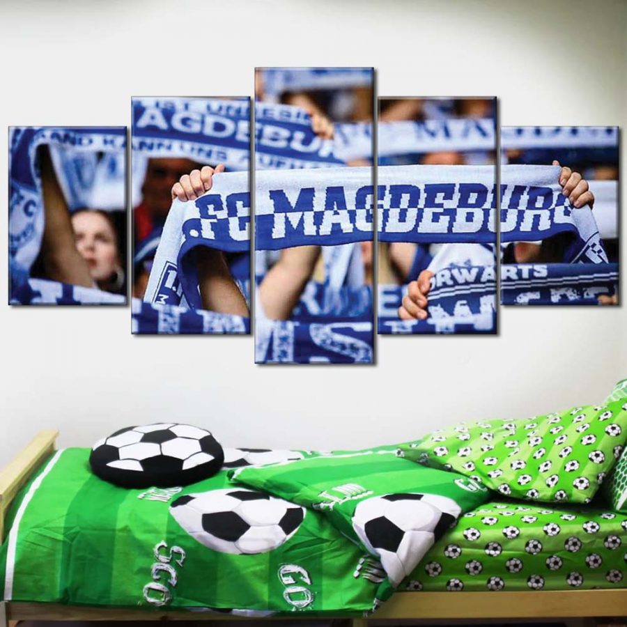 1. FC Magdeburg Sport 09 FCM Leinwandbilder – Bild 2