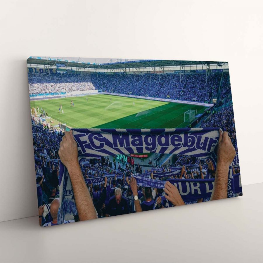 1. FC Magdeburg Sportplatz FCM Leinwandbilder – Bild 3