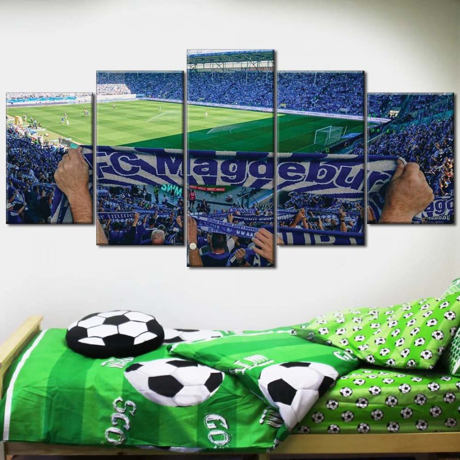 1. FC Magdeburg Sportplatz FCM Leinwandbilder – Bild 2