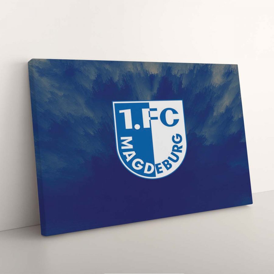 1. FC Magdeburg Blau FCM Leinwandbilder – Bild 3