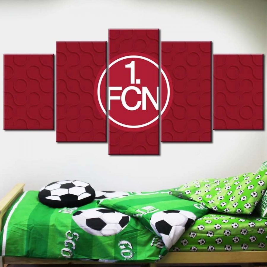 1. FC Nürnberg Sport 08 FCN Leinwandbilder – Bild 2