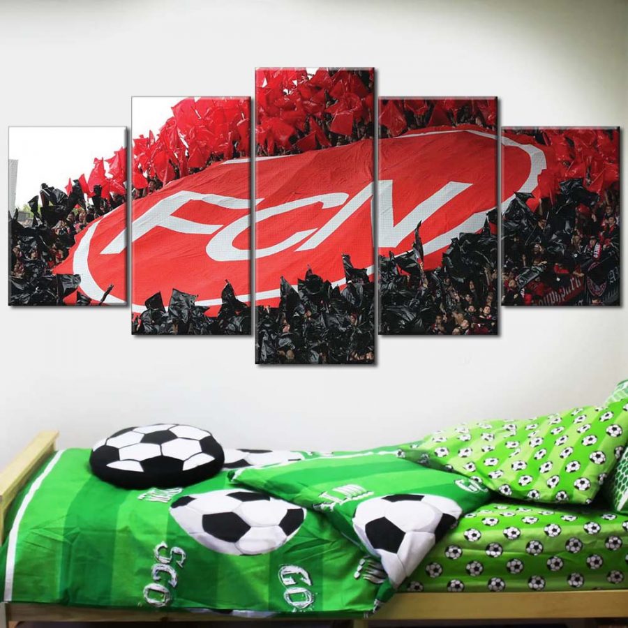 1. FC Nürnberg Sportplatz 02 FCN Leinwandbilder – Bild 2