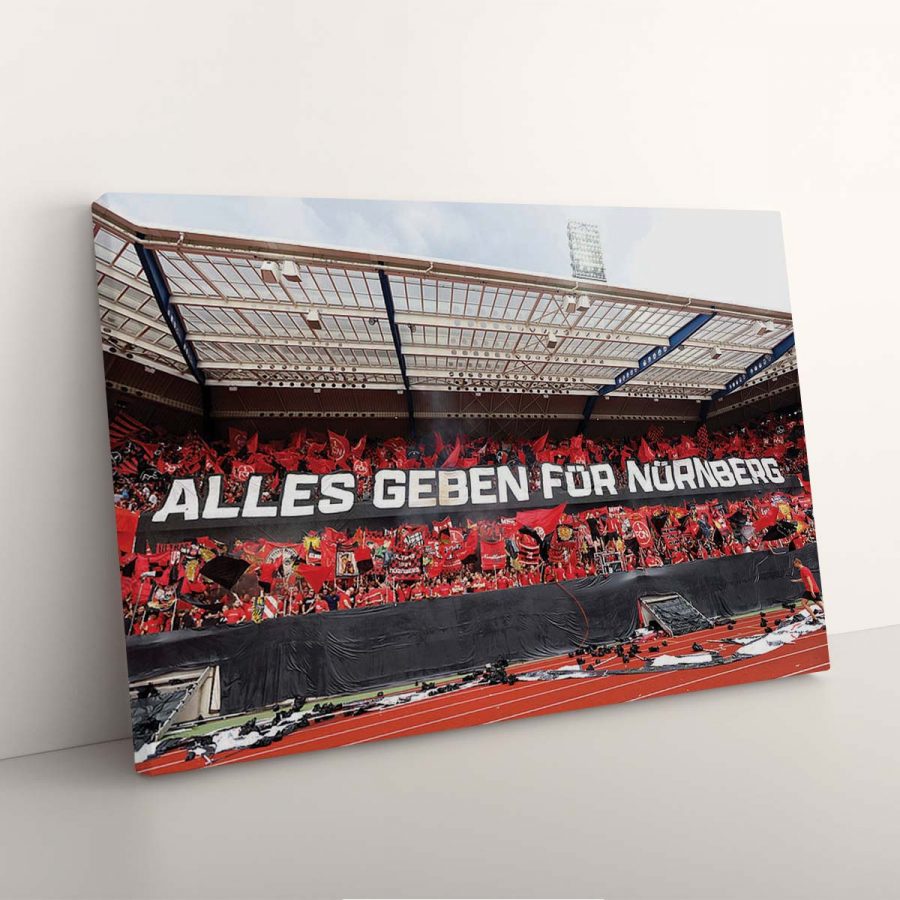 1. FC Nürnberg Sportplatz 05 FCN Leinwandbilder – Bild 3