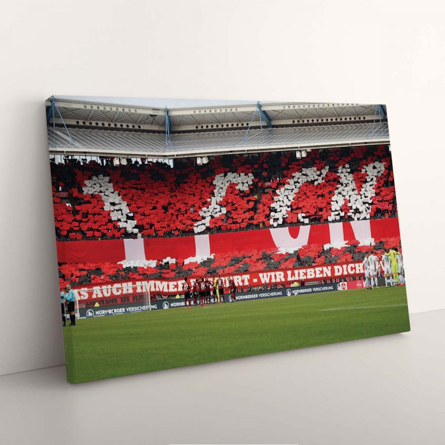 1. FC Nürnberg Sportplatz 06 FCN Leinwandbilder – Bild 3