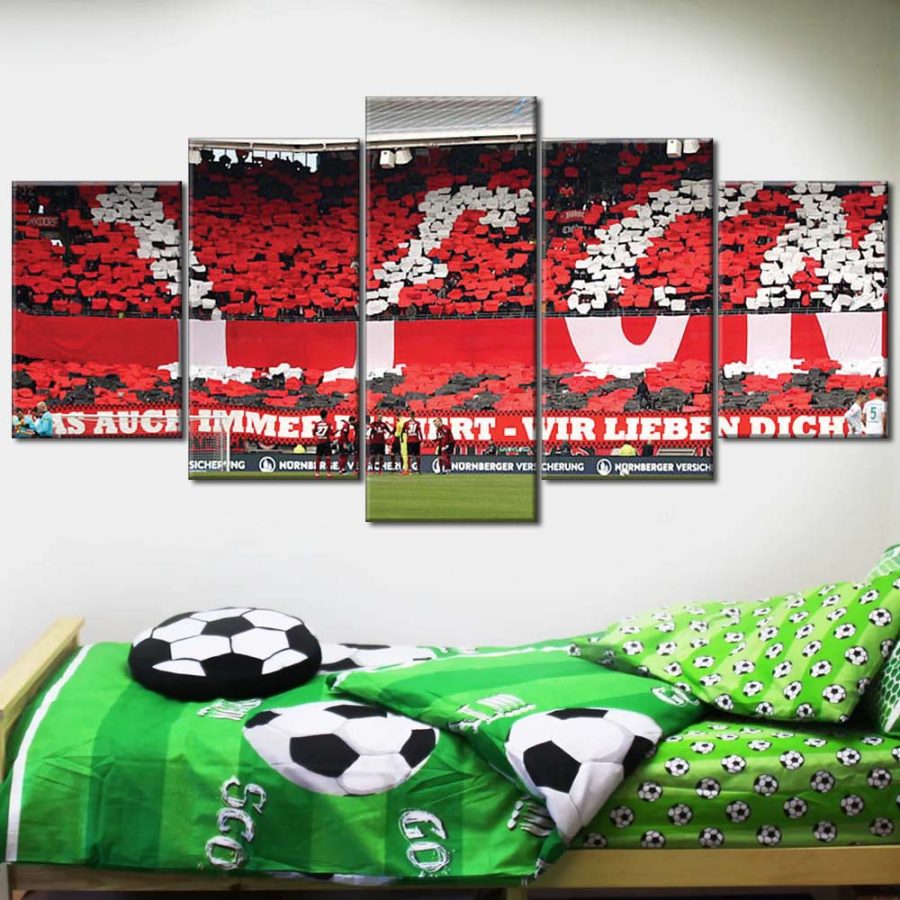 1. FC Nürnberg Sportplatz 06 FCN Leinwandbilder – Bild 2